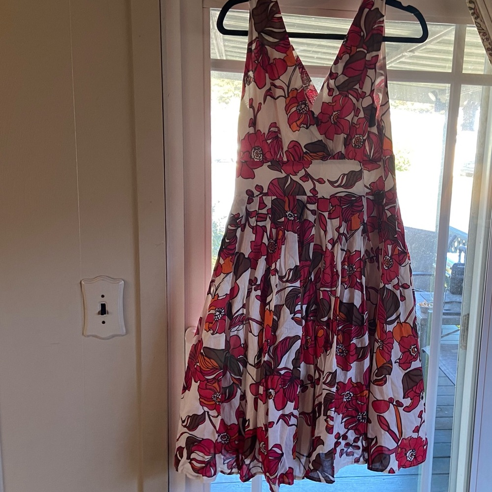 Floral print dress